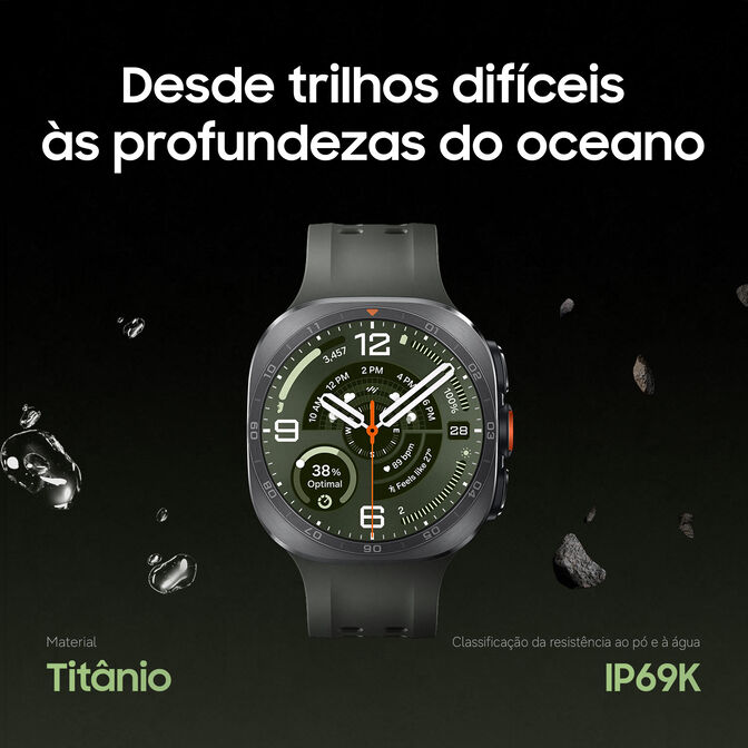 Smartwatch Samsung Galaxy Watch Ultra 2 47mm LTE Preto image number 9