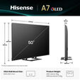 Televis&atilde;o Hisense 50A7Q 50" QLED UltraHD 4K VIDAA image number null