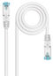 Cabo de Rede Nanocable RJ45 LSZH CAT.7 600MHZ SFTP AWG26 25 CM Branco