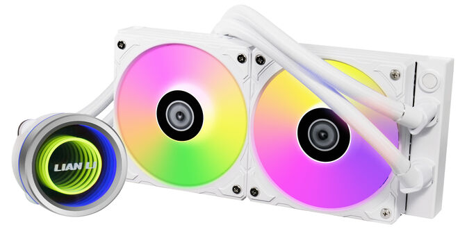 Water Cooler CPU AIO Lian Li GALAHAD II Trinity ARGB Branco - 240mm image number 1