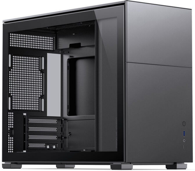 Caixa Micro-ATX Jonsbo D31 STD Vidro Temperado Preto Bonus