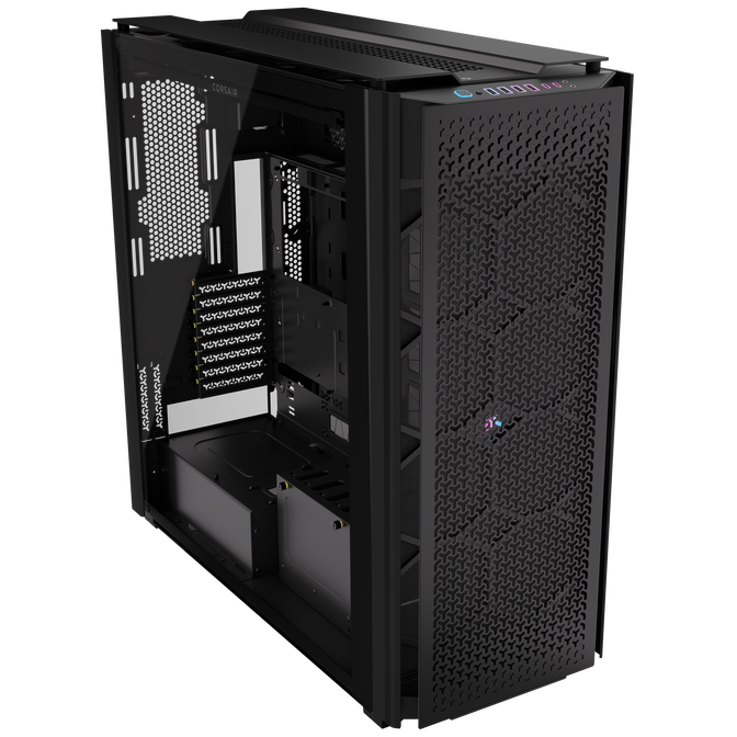 Caixa E-ATX Corsair 9000D RGB Airflow Preta Vidro Temperado image number 1
