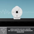 Webcam Logitech Brio 300 Full HD 1080p USB Type-C Branca image number null