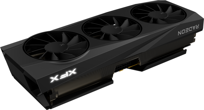 Gr&aacute;fica XFX Radeon RX 9070 XT Quicksilver Gaming Triple Fan 16GB GDDR6 image number 3