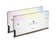 Corsair Kit 32GB (2 x 16GB) DDR5 6000MHz Dominator Titanium RGB White CL30 image number null