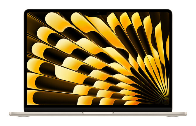 Port&aacute;til Apple MacBook Air M4 13.6" 8-Cores 16GB RAM 256GB SSD Amarelo Radiante image number 0