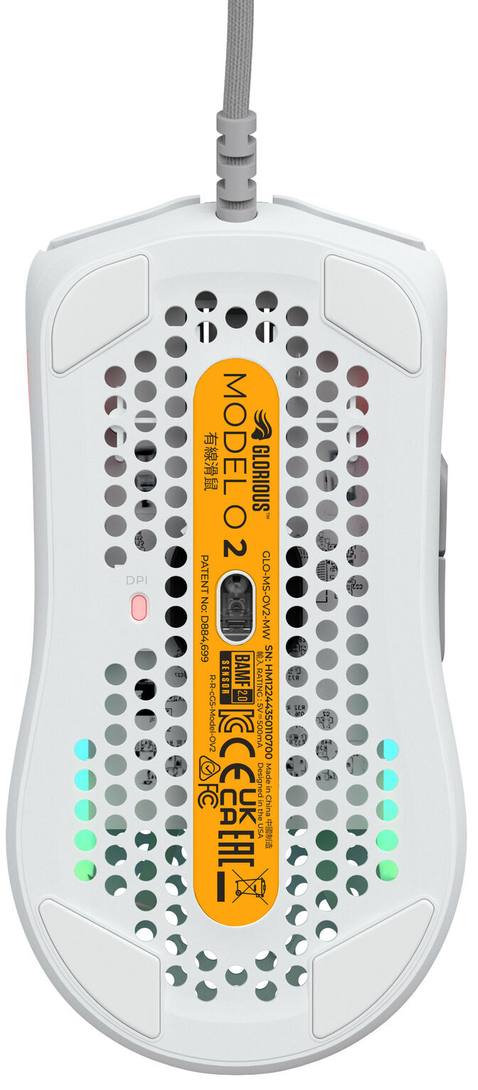Rato Gaming Glorious Model O 2 Branco image number 2