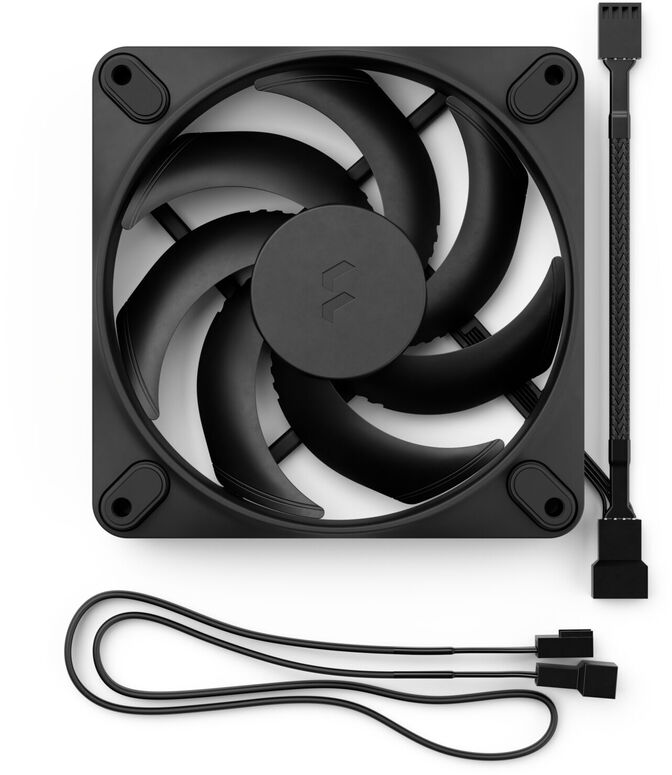 Ventoinha Fractal Design Momentum 12 120mm 2200RPM 4 Pinos PWM Preta image number 3