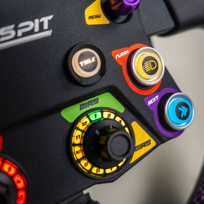 Volante Conspit 310 APEX, ARGB, Display 2.99", Dual Paddles 310mm image number 5