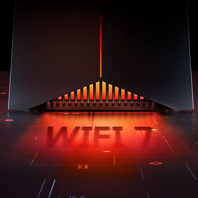 Router TP-Link Archer GE800 Gaming EasyMesh BE7200 Tri-Band Wi-Fi 7 (802.11be) Preto image number 4
