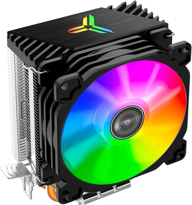 Cooler CPU Jonsbo CR-1200 RGB Preto - 92mm image number 1
