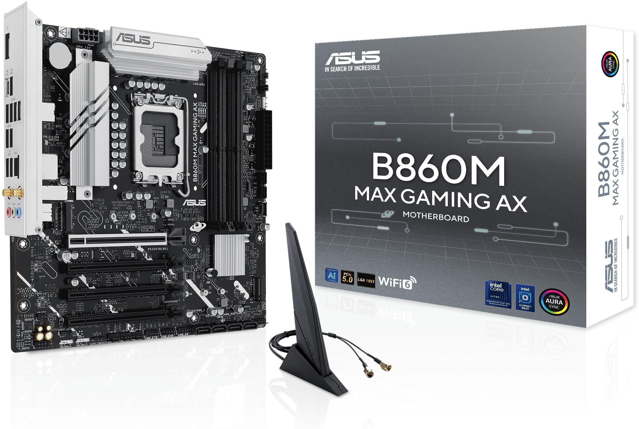 Motherboard Asus B860M MAX Gaming AX