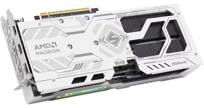 Gr&aacute;fica ASRock Radeon RX 9060 XT Steel Legend OC 8GB GDDR6 image number 8