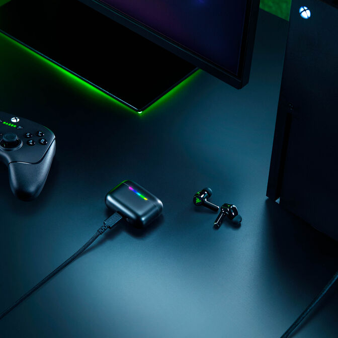 Earbuds Razer Hammerhead V3 X HyperSpeed para Xbox image number 11