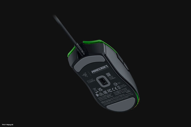 Rato Razer Cobra Minecraft Ed. 8500DPI Preto image number 3