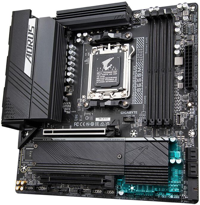 Motherboard Gigabyte B650M Aorus Elite AX image number 4