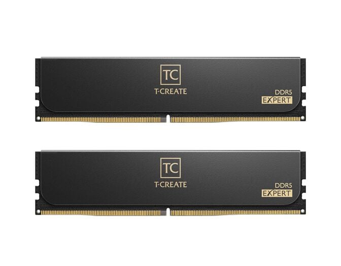 Team Group Kit 32GB (2 x 16GB) DDR5 6000MHz T-Create Expert Preto CL38 V2 image number 0