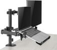 Suporte de Monitor + Port&aacute;til Ewent EW1519 Desk Mounting 13" - 32" Articulado Preto image number null