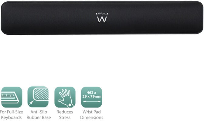 Apoio de Pulso Ewent Preto image number 1