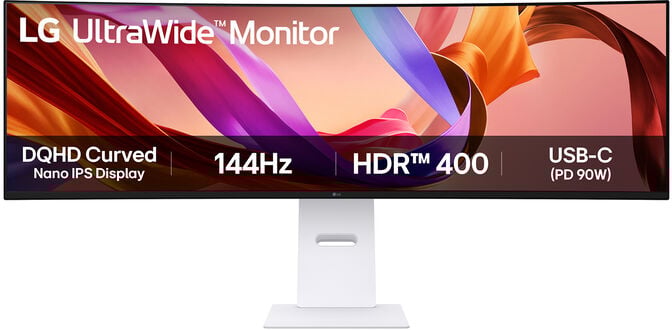 Monitor Curvo LG UltraWide 49" 49U950A Nano IPS Dual-QHD 144Hz FreeSync Premium / G-SYNC Compatible image number 0
