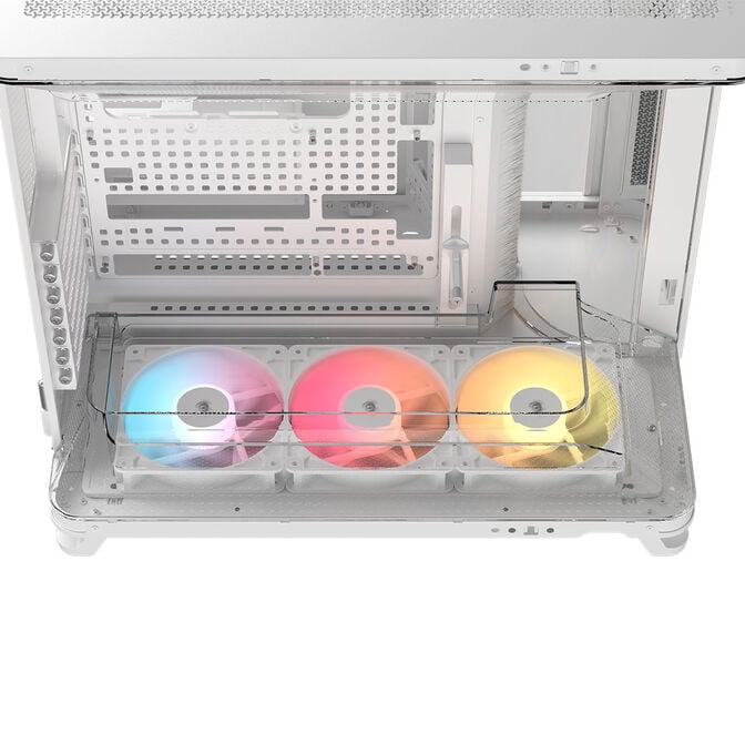 Caixa E-ATX Corsair AIR 5400 RS-R ARGB Branca Vidro Temperado image number 11