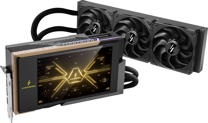 Gr&aacute;fica MSI GeForce&reg; RTX 5090 LIGHTNING Z 32GB GDDR7 DLSS4 image number 5