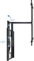 Suporte de Parede Tooq Tilt 43" a 80" Max. 50kg Preto image number null