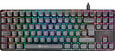 Teclado Mec&acirc;nico GAMIAC TKL RGB90G Kailh Red Preto/Cinzento (PT)