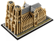 LEGO Architecture: Notre-Dame de Paris, 4383 Pe&ccedil;as (21061) image number null