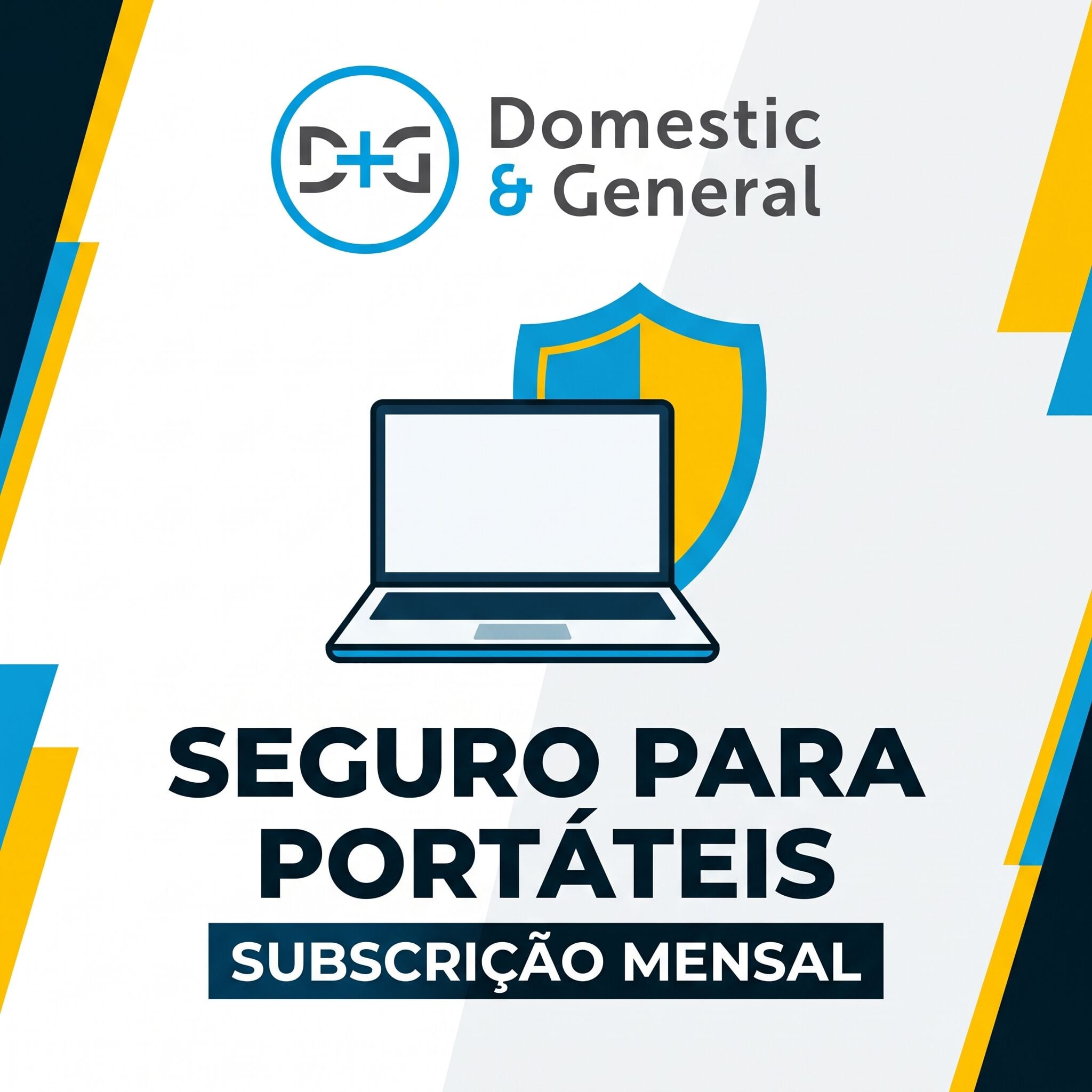 Subscri&ccedil;&atilde;o Seguro D&G Port&aacute;teis 1 m&ecirc;s (1200 a 1800&euro;)