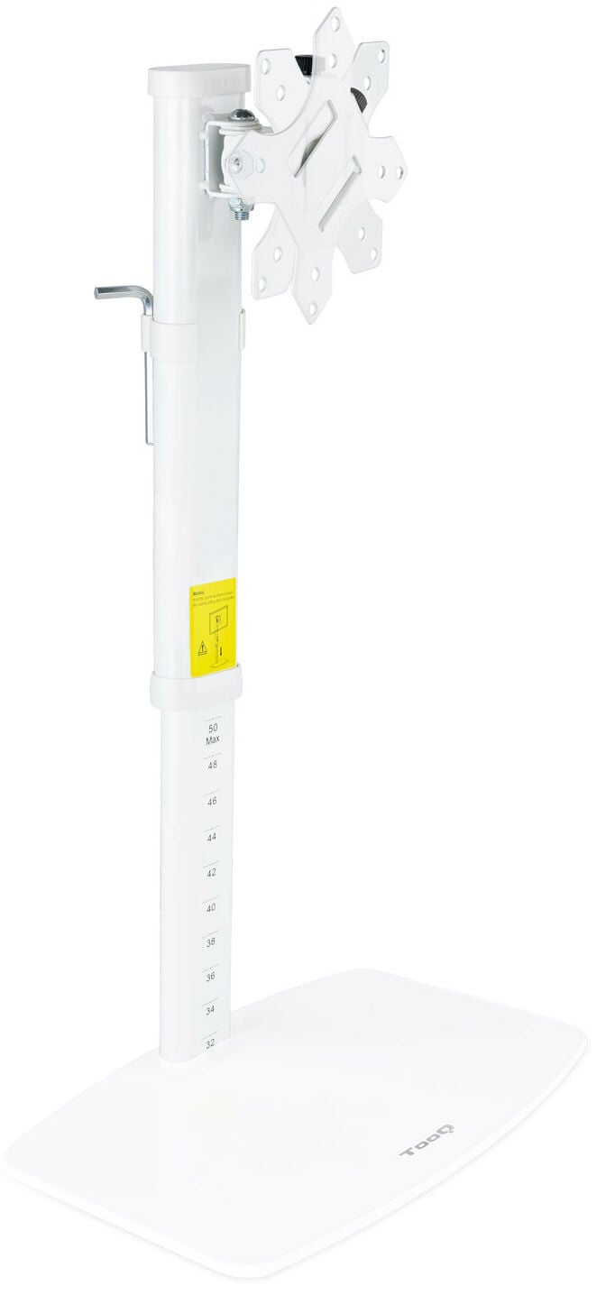 Suporte de Mesa Tabletop Tooq Tilt e Altura Ajust&aacute;vel 17" a 27" Max. 6kg p/Bra&ccedil;o Branco image number 1