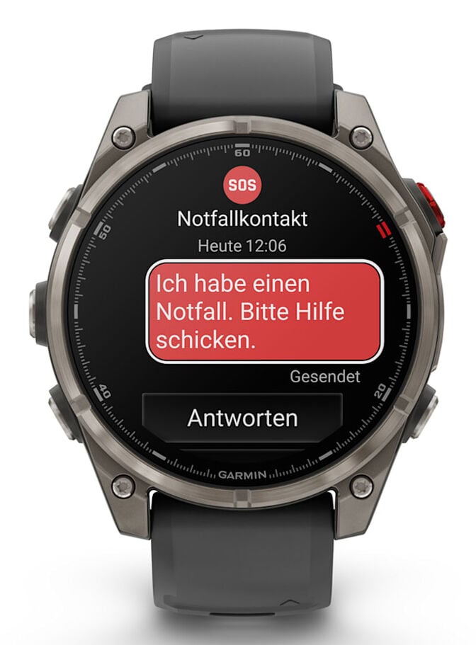 Smartwatch Garmin Fenix 8 Pro AMOLED 47mm Cinzento image number 1