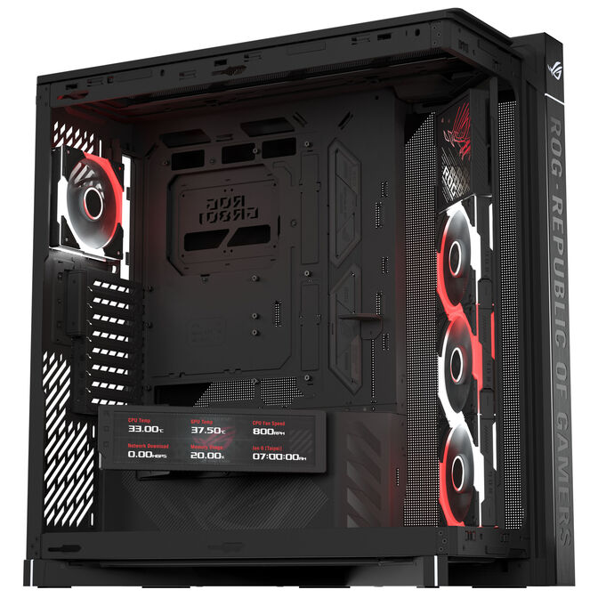 Caixa E-ATX ASUS ROG CRONOX GR801 ARGB Preta image number 4