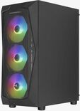 Caixa ATX Aerocool Falcon ARGB Vidro Temperado Preto image number null