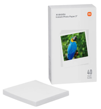 Papel Fotogr&aacute;fico Xiaomi Instant Photo Paper 3 40 Folhas para Xiaomi 1S Set
