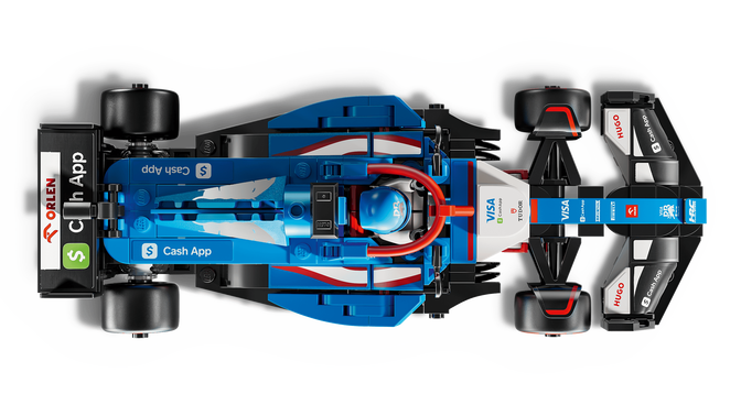 LEGO Speed Champions: Carro de Corrida Visa Cash App RB VCARB 01 F1, 248 Pe&ccedil;as (77246) image number 3