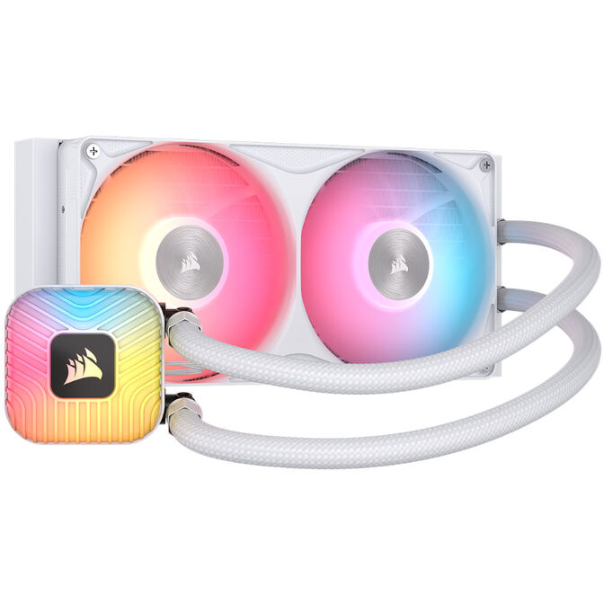 Water Cooler CPU Corsair NAUTILUS II RS ARGB 240mm Branco image number 0