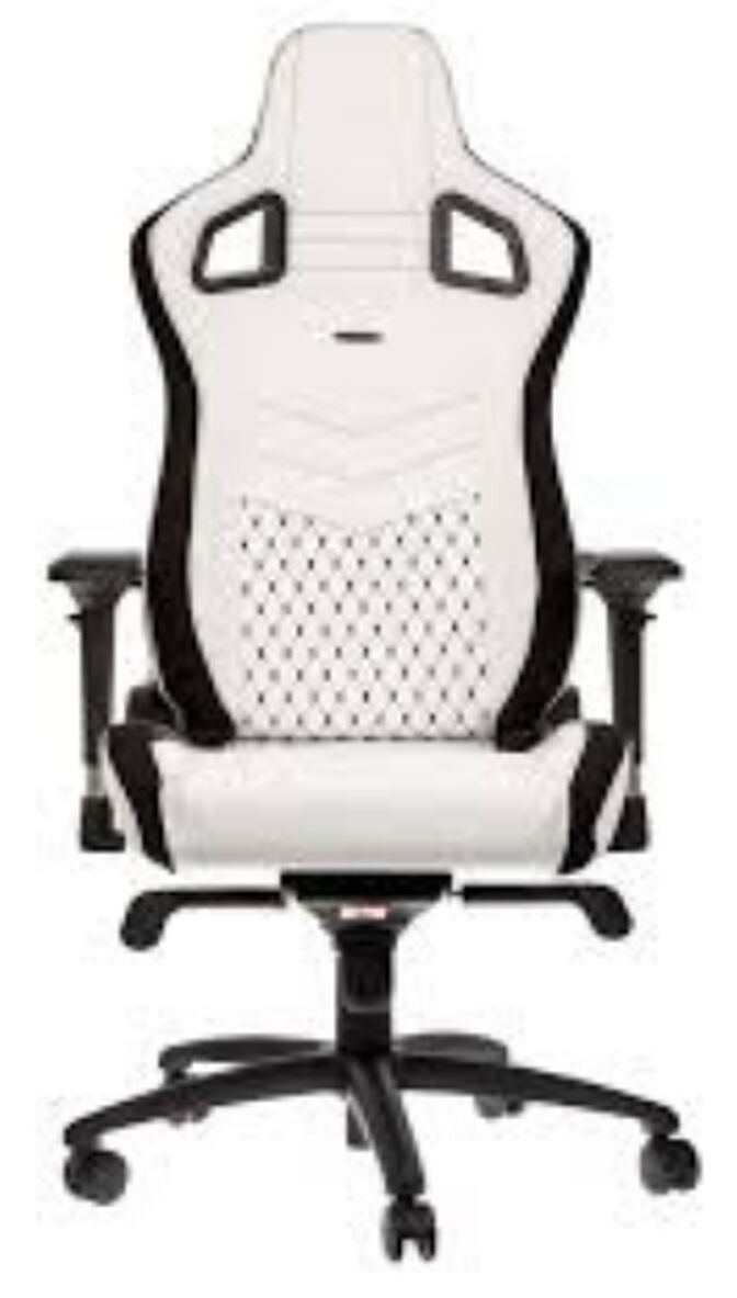 Cadeira noblechairs EPIC - Branco / Preto image number 0