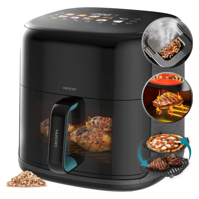 Fritadeira (Sem &Oacute;leo) Cecotec Cecofry Smokin Prime 8500 image number 1