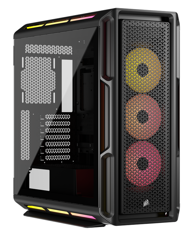 Caixa E-ATX Corsair 5000T LX ARGB Preto Vidro Temperado image number 0