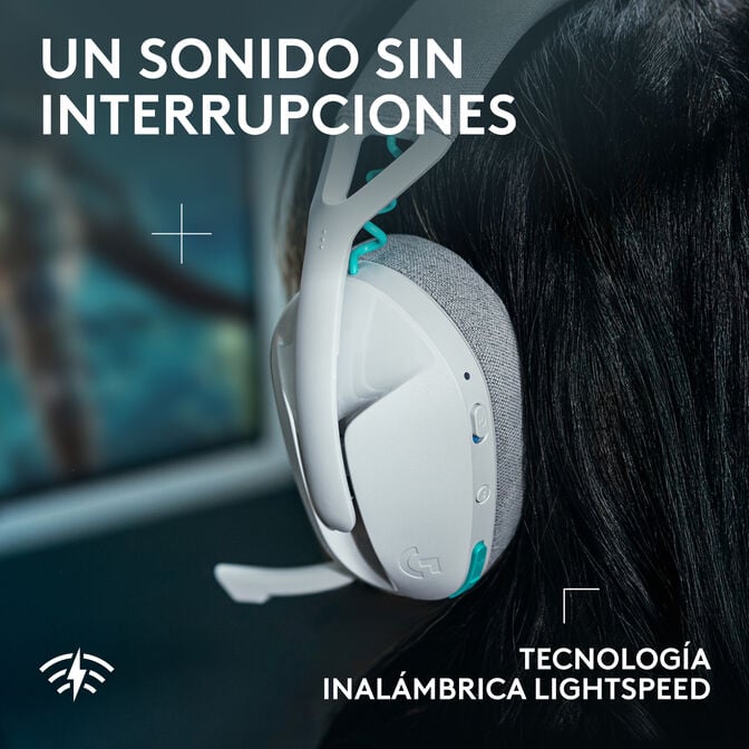 Headset Logitech G321 Lightspeed Wireless Branco image number 3
