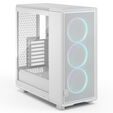 Caixa ATX Fractal Design Epoch White Tempered Glass RGB Light Tint image number null