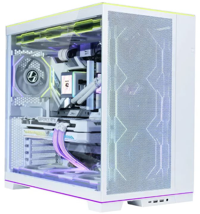 Painel Frontal em Mesh Opcional para Lian Li O11 Dynamic Evo RGB Branco image number 2