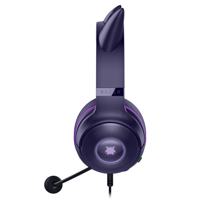 Headset Razer Kraken Kitty V2 Pok&eacute;mon Gengar Ed. image number 2