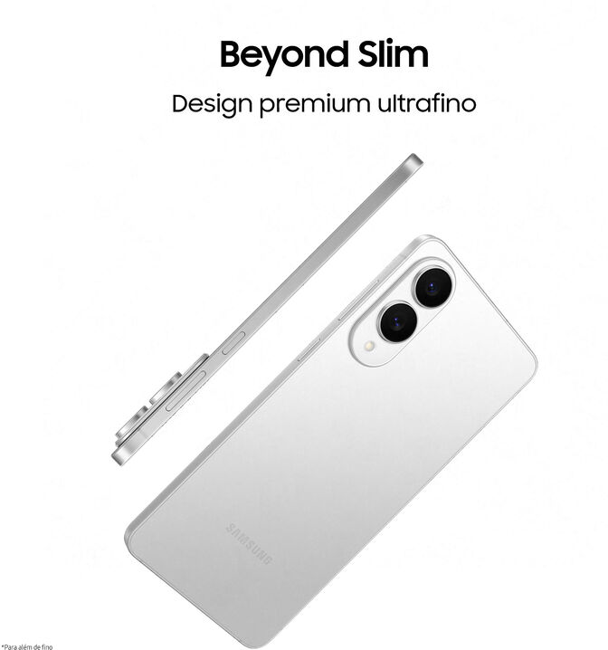 Smartphone Samsung Galaxy S25 Edge  6.7" (12 / 512GB) 120Hz Prateado Tit&acirc;nio image number 2