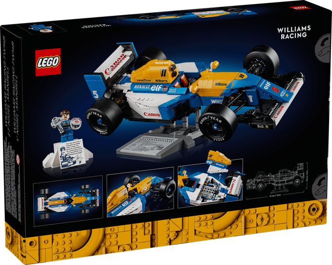 LEGO Icons: Williams Racing FW14B e Nigel Mansell, 799 Pe&ccedil;as (10353) image number 1