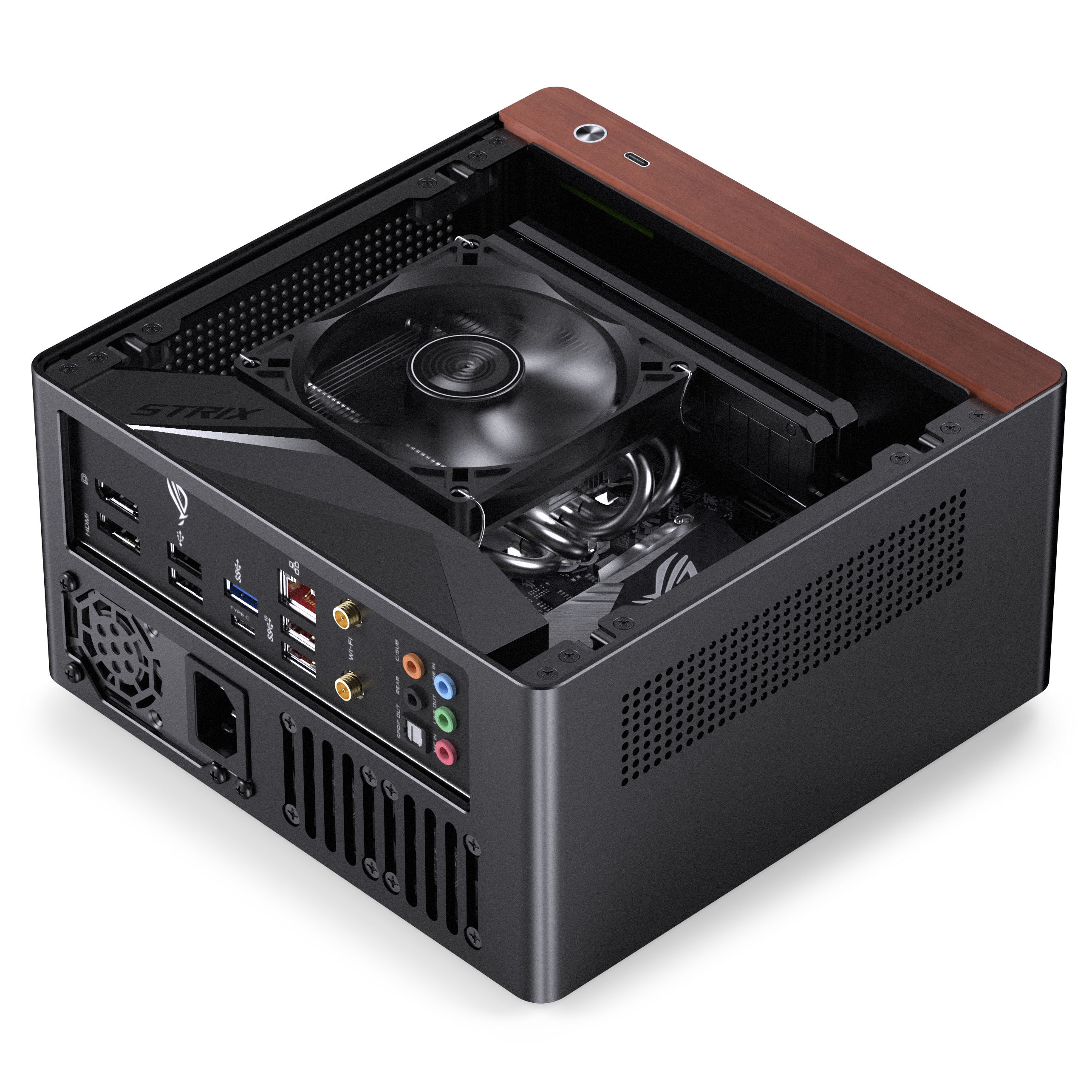 JONSBO N10 mini-itx ケース FLEX電源付 Caixa Mini-ITX Jonsbo N10 Preto
