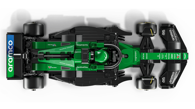 LEGO Speed Champions: Carro de Corrida Aston Martin Aramco F1 AMR24, 269 Pe&ccedil;as (77245) image number 3
