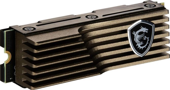 SSD MSI SPATIUM M570 PRO HS 2TB Gen5 M.2 NVMe (10000/10000MB/s) image number 1