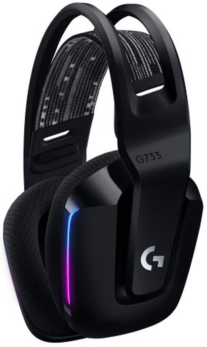 Headset Logitech G Series G733 Lightspeed RGB Wireless image number 1